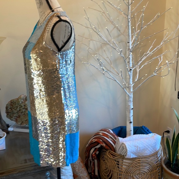 French Connection Sequin Cocktail Dress - Picture 4 of 12